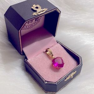Juicy Couture Raspberry Heart Charm BNIB Excellent Condition